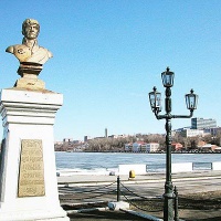 Ижевск. Памятник основателю Ижевского машиностроительного завода А. Ф. Дерябину