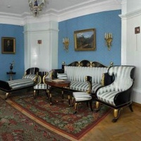 Государственный Лермoнтовский музей-заповедник Тарханы, гостиная .