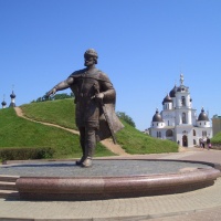 Памятник Ю.Долгорукому в Дмитрове