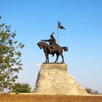 Елабуга. Памятник булгарскому эмиру Ибрагиму I