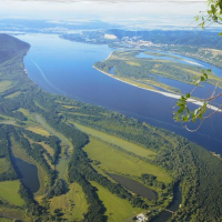 Астраханская область. Панорама Дельты Волги