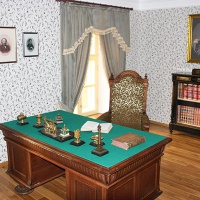 Воробьёвка. Усадьба А. А. Фета. Кабинет