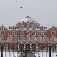 Путевой Петровский дворец зимой