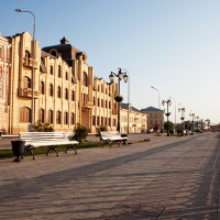 Астрахань. Набережная города