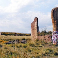Большой Салбыкский курган. Древние памятники