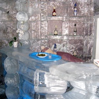 Ледянная комната в тереме Снегурочки в Костроме