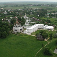 Суздальский Кремль с вертолета