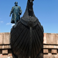 Памятник Афанасию Никитину в Твери