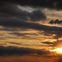 Космические закаты над Байкалом