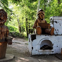 Кунгур. Этнографический парк «Деревня Ермака». Экспозиция