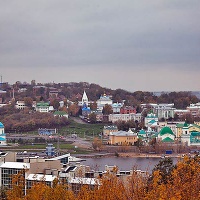 Чебоксары. Панорама города