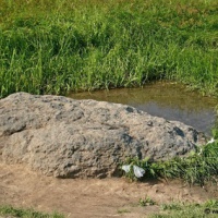 Переславль-Залесский. Синий камень на Плещеевом озере
