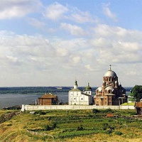 Свияжск. Остров-град Свияжск, панорама